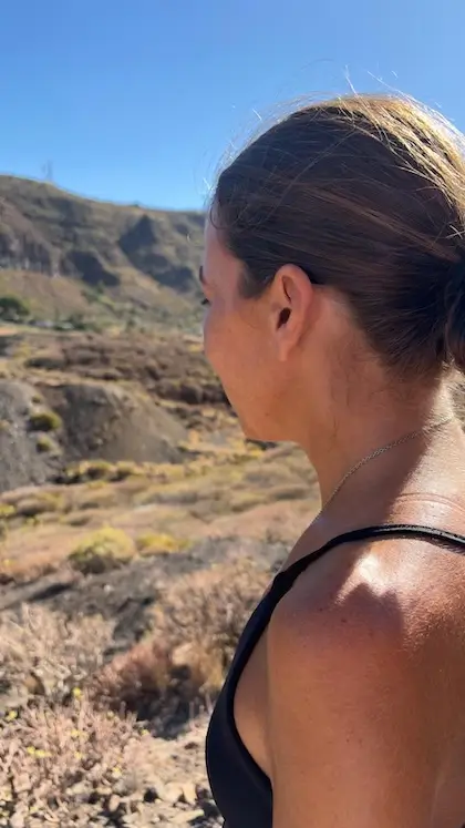 Ruta de senderismo en Canaria de septiembre de 2025